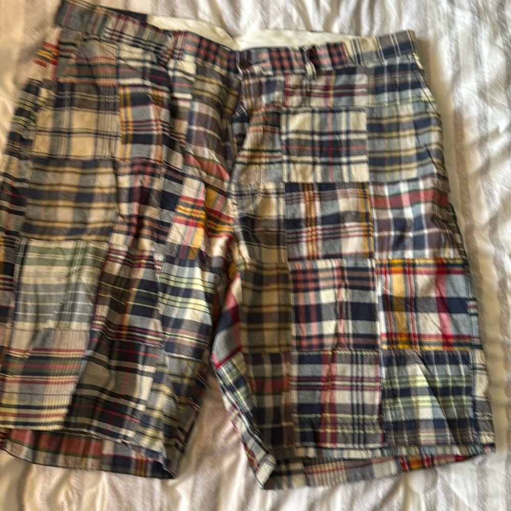 Polo Ralph Lauren madras shorts NWT 38W